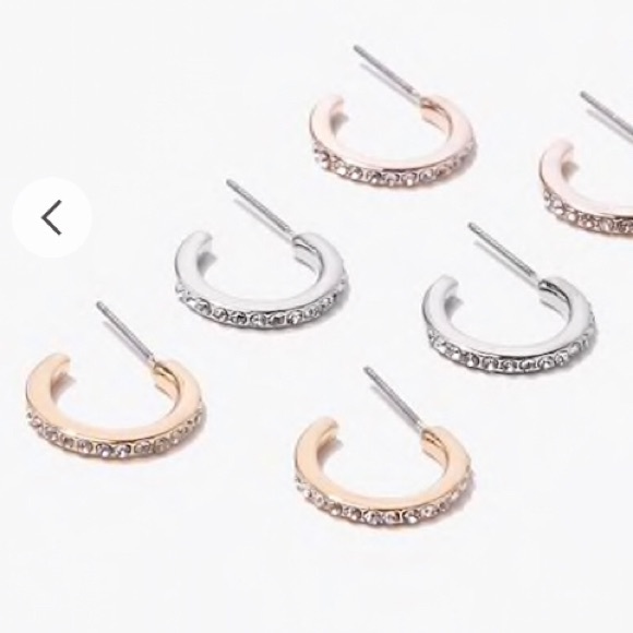 Jewelry - New Silver or Gold like hoop earrings